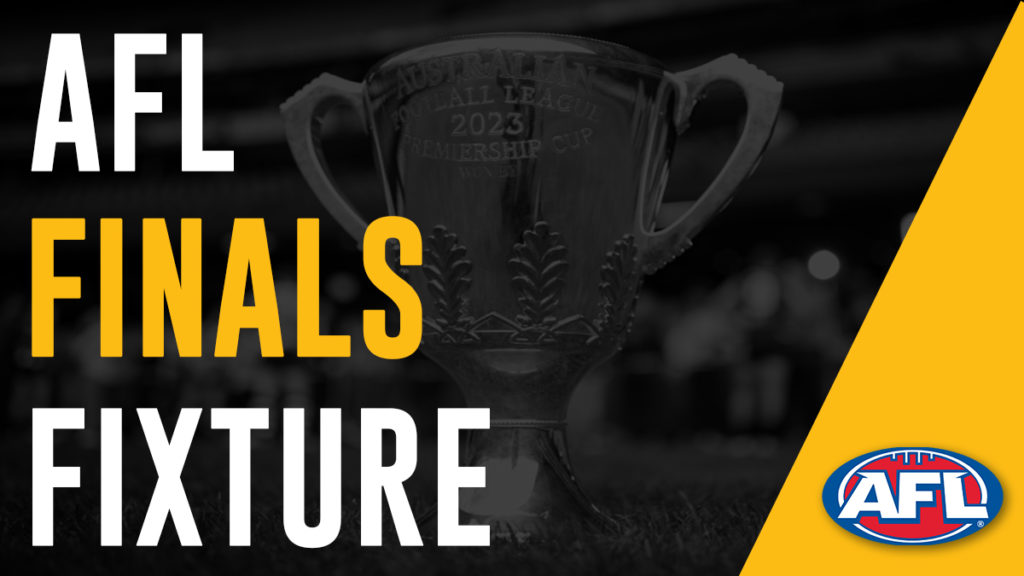 AFL Finals Fixture 2024 All Games, Times, Venues, and Channels KRUZEY