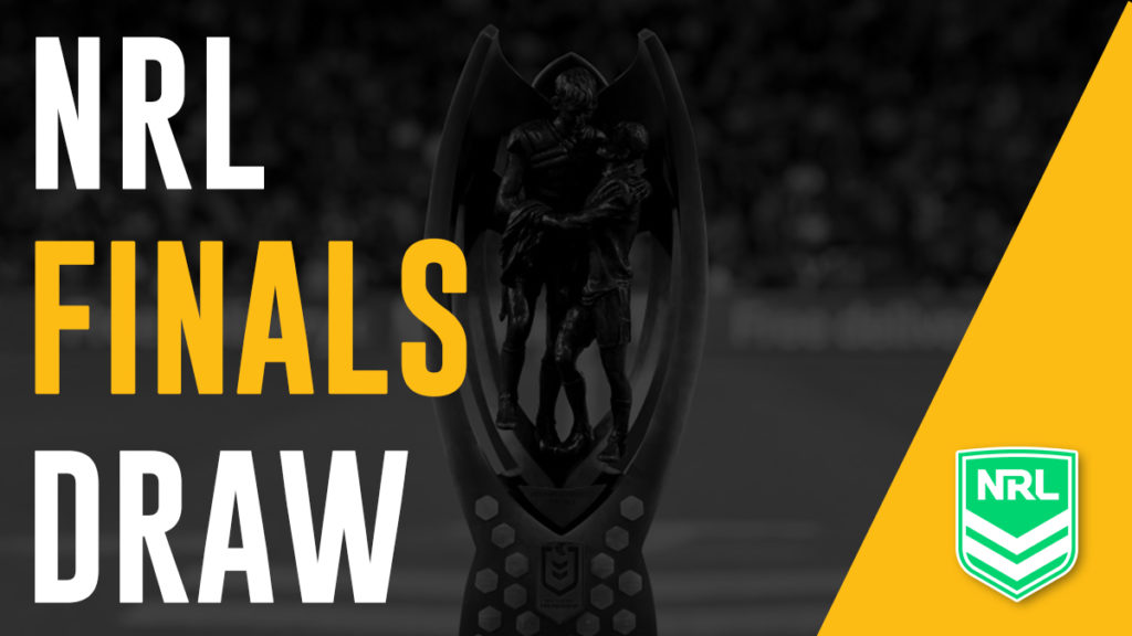 NRL Finals Draw 2024 All Games, Times, Venues, and Channels KRUZEY