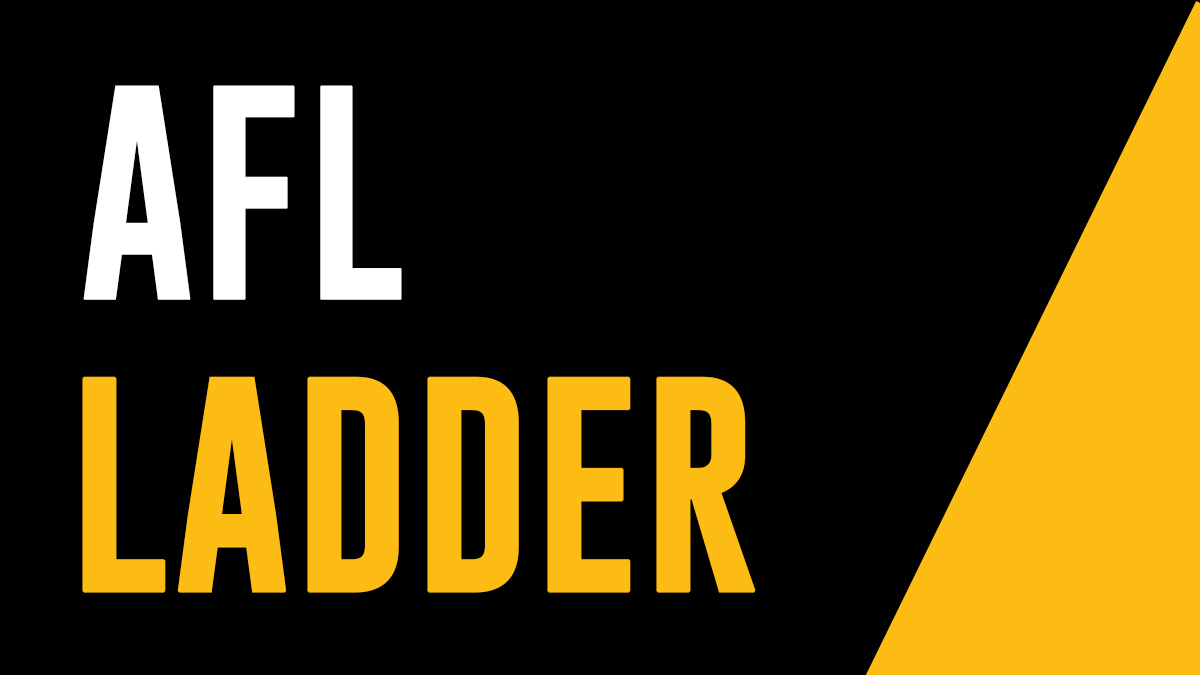 AFL Season Ladder