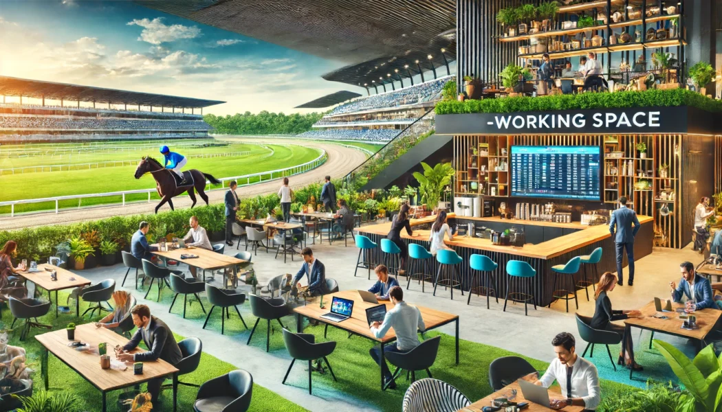 Horse Racing Shared Offices Idea
