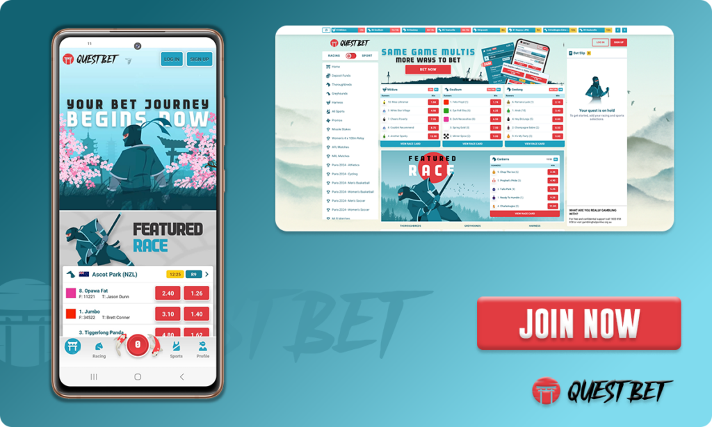 QuestBet Betting Site User Interface