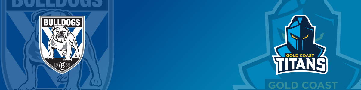 NRL Round 1 matchup – Canterbury Bulldogs vs Gold Coast Titans. Odds, predictions, and betting insights for this must-watch game.